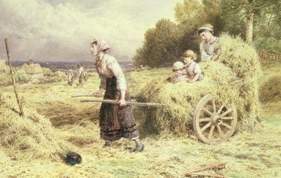 Tempo di fieno da Myles Birket Foster