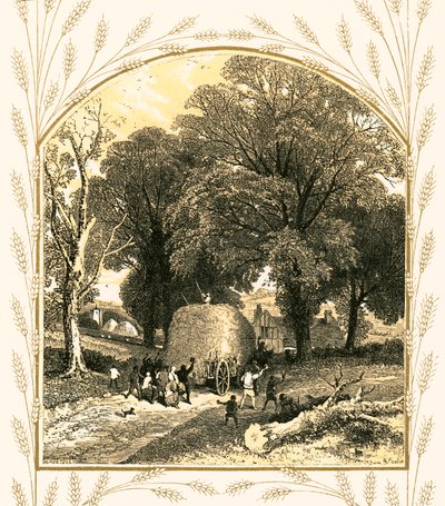 Il carro di fieno da Myles Birket Foster