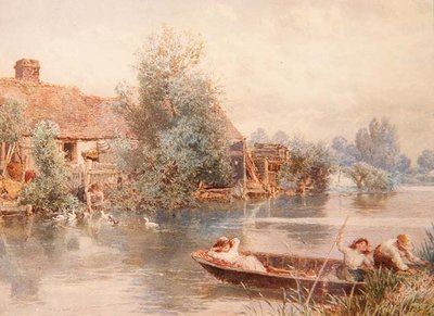 Girovagando sul Fiume da Myles Birket Foster
