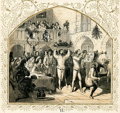 Presentazione della testa di cinghiale da Myles Birket Foster