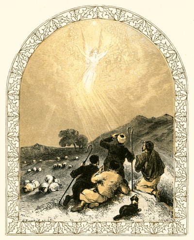 Pastori e angelo da Myles Birket Foster