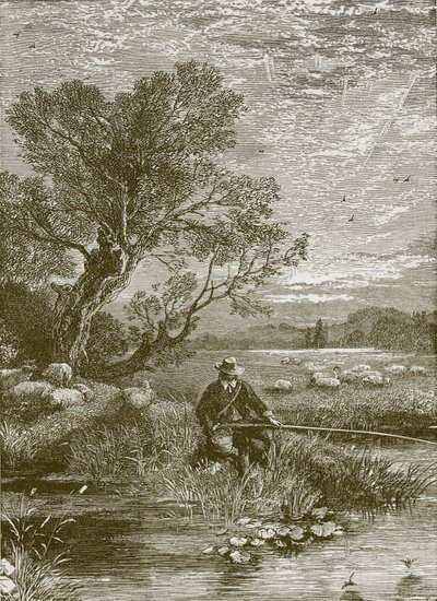 Il desiderio del pescatore da Myles Birket Foster