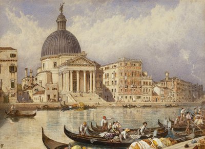 La chiesa di San Simone e San Guida da Myles Birket Foster