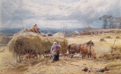 Il carro di fieno da Myles Birket Foster