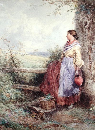 La lattaia da Myles Birket Foster