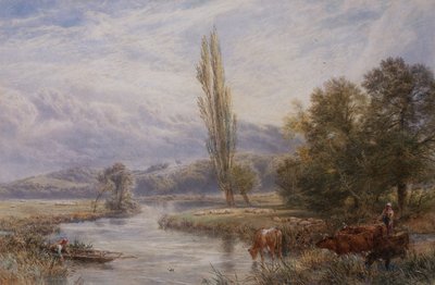 Il Luogo di Abbeveraggio da Myles Birket Foster