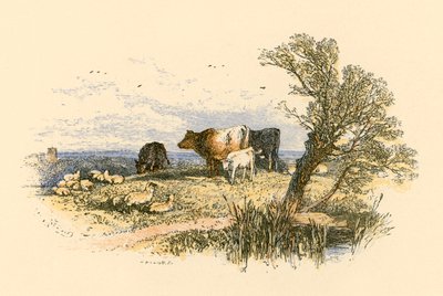 Le campane della chiesa da Myles Birket Foster