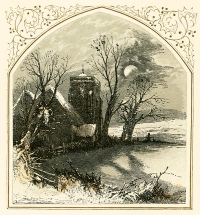 La morte del Vecchio Anno da Myles Birket Foster