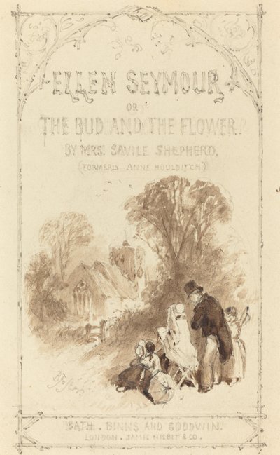 Pagina del Titolo per "Ellen Seymour" da Myles Birket Foster