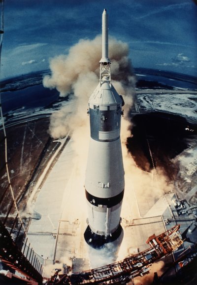 Decollo di Apollo da NASA Images