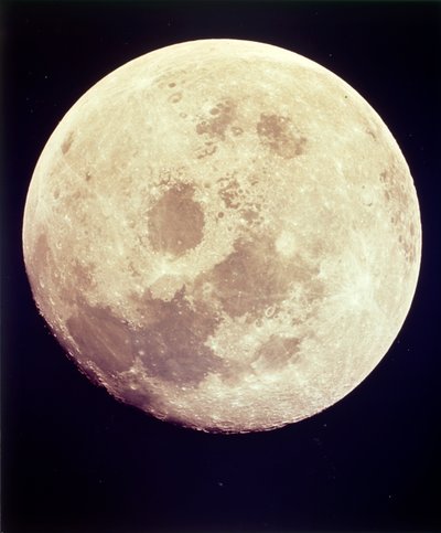 La Luna, missione Apollo II, luglio 1969 da NASA Images