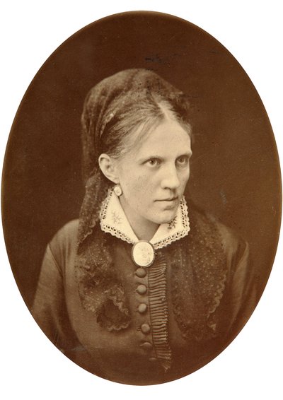 Anna Dostoevskaya, moglie dello scrittore russo Fyodor Dostoevsky da N.A. Lorenkovich