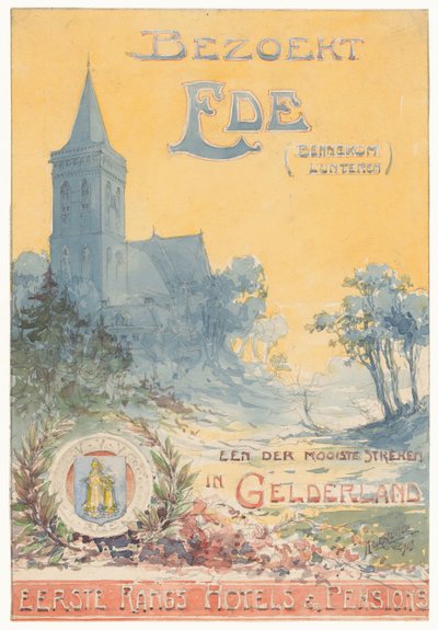 Visita Ede, una delle più belle regioni della Gheldria da N.M. Kolsteren (signed by artist)