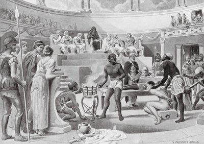 Schiavi testimoni sotto tortura da N. Prescott Davies