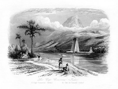 Capo Comorin, India, c. 1840 da N. Remond