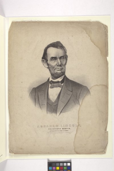 Abramo Lincoln da N. and Ives J.M. (1824 95) Currier