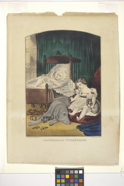 Tesori domestici da N. and Ives J.M. (1824 95) Currier