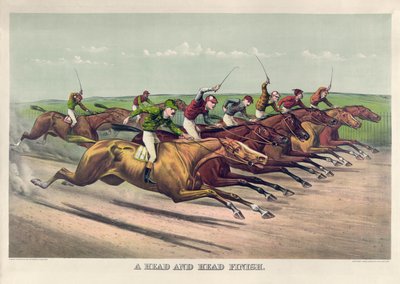Un testa a testa di Currier & Ives da Currier and Ives