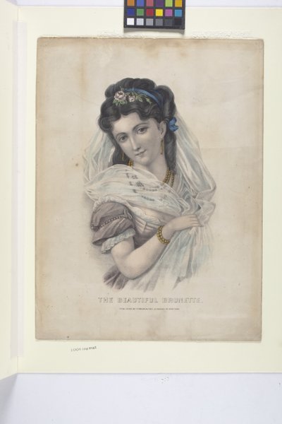 Bella bruna da N. and Ives J.M. (1824 95) Currier