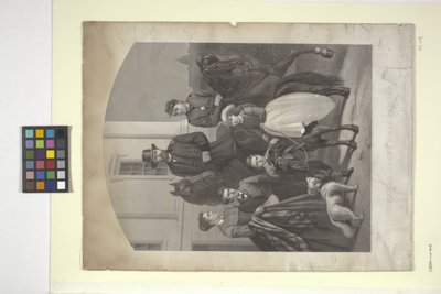 Il Generale Grant e la Sua Famiglia da N. and Ives J.M. (1824 95) Currier