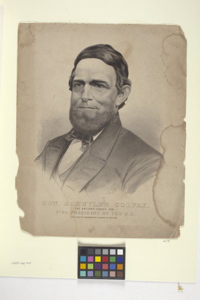 On. Schuyler Colfax da N. and Ives J.M. (1824 95) Currier