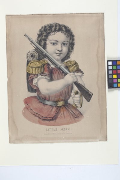 Piccolo Eroe da N. and Ives J.M. (1824 95) Currier