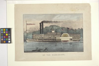 Sul Mississippi da N. and Ives J.M. (1824 95) Currier