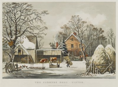La Casa del Contadino - Inverno da Currier and Ives
