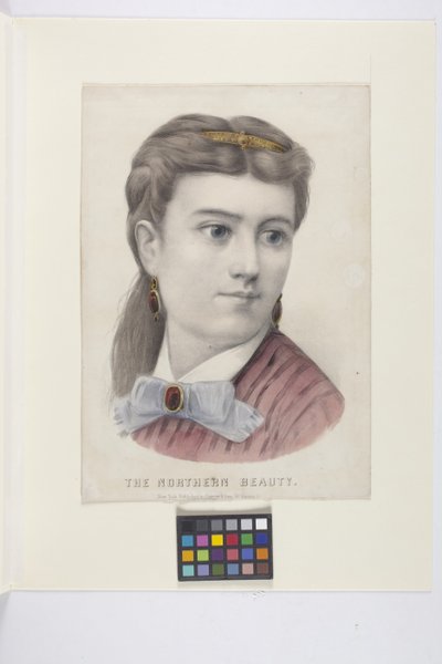 La bellezza del nord da N. and Ives J.M. (1824 95) Currier