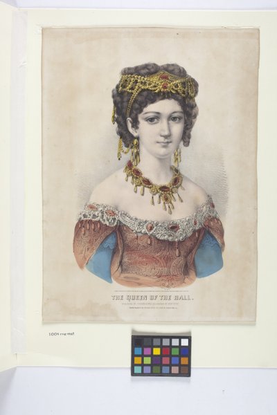 La regina del ballo da N. and Ives J.M. (1824 95) Currier