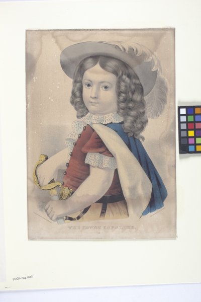 Il giovane cavaliere da N. and Ives J.M. (1824 95) Currier