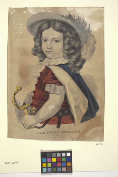 Il Giovane Cavaliere da N. and Ives J.M. (1824 95) Currier
