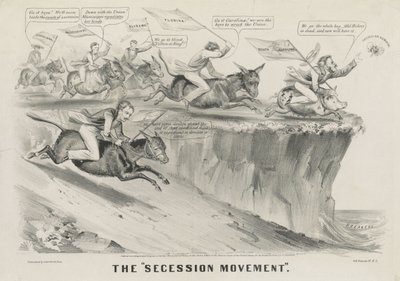 Il movimento di secessione da Currier and Ives