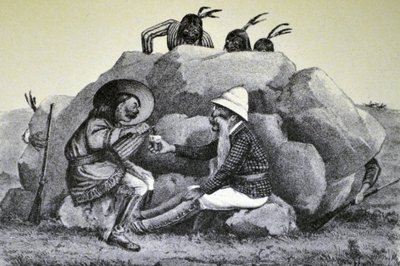 Un dandy ululante - Sul sentiero di guerra da N. and Ives, J.M. Currier