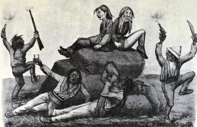Un dandy ululante - Sul sentiero di guerra da N. and Ives, J.M. Currier