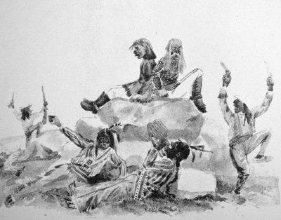 Un dandy ululante - Sul sentiero di guerra da N. and Ives, J.M. Currier