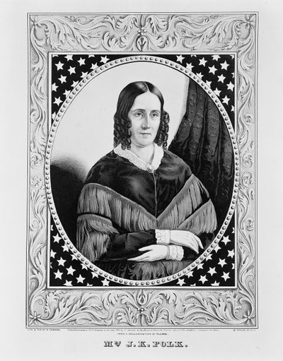 Sara Polk da N. and Ives, J.M. Currier