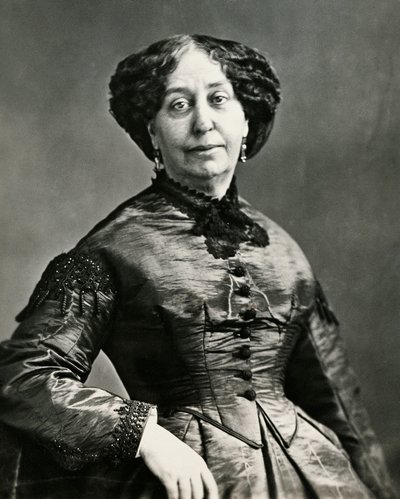 George Sand, pseudonimo di Amantine-Lucile-Aurore Dupin da Nadar