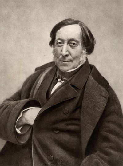 Gioachino (Antonio) Rossini (1792-1868) da Nadar
