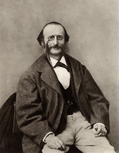 Jacques Offenbach (1819-1880) da Nadar