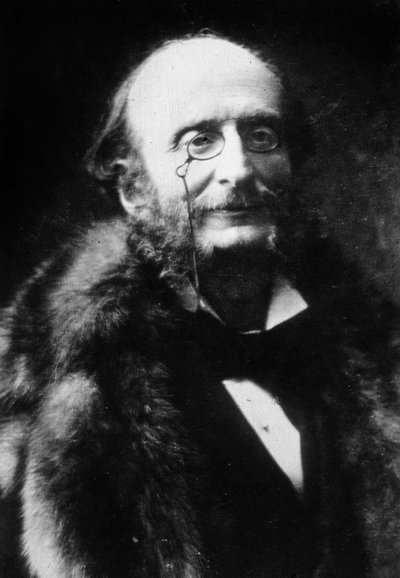 Jacques Offenbach (1819-1880) compositore francese da Nadar