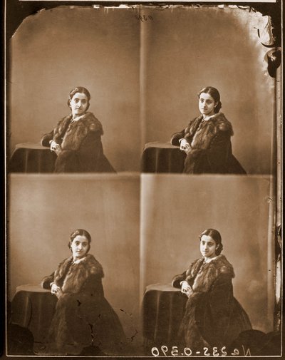 Ritratto di Adelina Patti, soprano da Nadar
