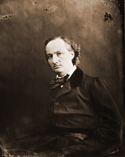 Ritratto di Charles Baudelaire, scrittore da Nadar