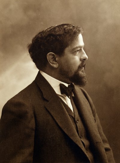 Ritratto di Claude Debussy da Nadar