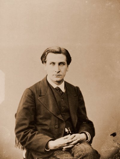 Ritratto di Francois Coppee, poeta 1842-1908 (foto) da Nadar