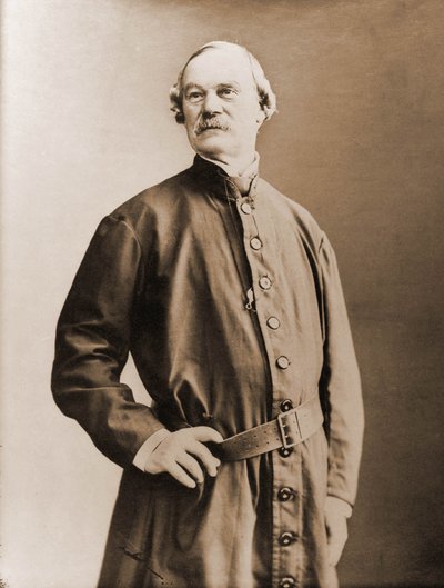 Ritratto di Joseph Lemercier, stampatore-litografo 1803-? (foto) da Nadar