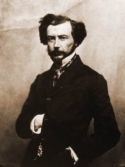 Ritratto di Maxime Du Camp, scrittore 1822-1894 (foto) da Nadar