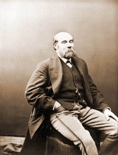 Ritratto di Paul Féval, romanziere del periodo di Gaboriau e Ponson du Terrail 1817-1887 (foto) da Nadar