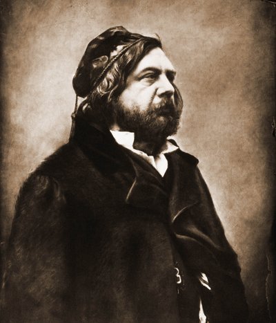Ritratto di Theophile Gautier, poeta 1811-1872 (foto) da Nadar