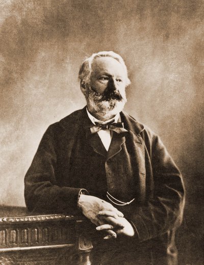Ritratto di Victor Hugo, poeta e scrittore 1802-1855 (foto) da Nadar